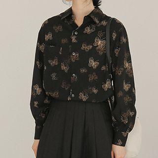 Short-sleeve Butterfly Shirt