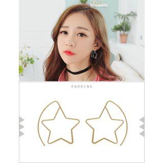 Star Dangle Earrings