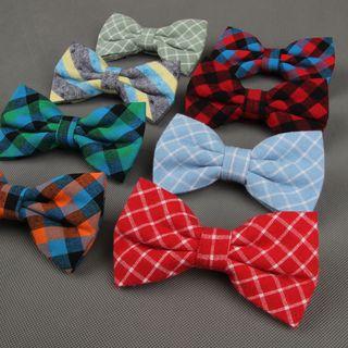 Yarn Dyed Poplin Bow Tie