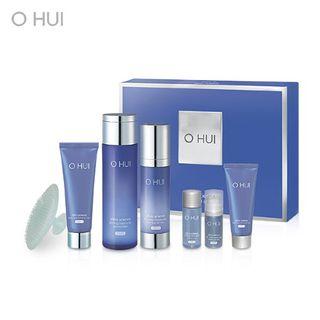 O Hui - Clinic Science Special Set: Refining Medi-toner 150ml + 20ml + Full Medi-moisturizer 75ml + 10ml + Deep Medi Cleansing Foam 80ml + 40ml + Cleansing Applicator 7pcs
