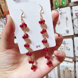 Bead Dangle Earring As Shown In Figure - One Size