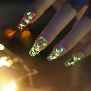 Luminous Butterfly Nail Art Decoration