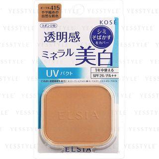 Kose - Elsia Platinum Whitening Foundation Spf 26 Pa++ (#415 Ocher) (refill) 9.3g