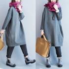 Long Sleeve Patterned Pullover Dress