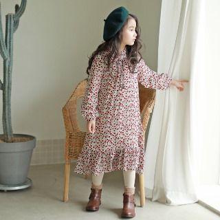 Family Matching Ruffle Floral Midi Dress