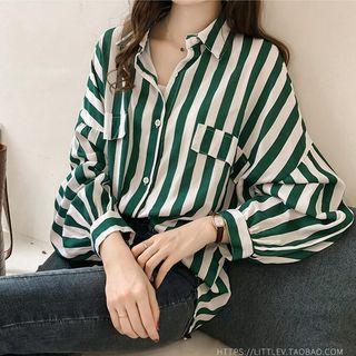 Striped Oversize Shirt