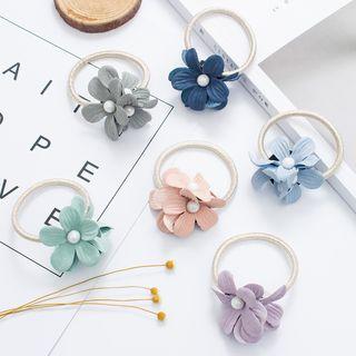 Rosette Beaded Hair Tie