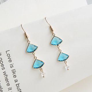 Rhinestone Dangle Earring 1 Pair - As Shown In Figure - One Size