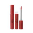 3 Concept Eyes - Velvet Lip Tint - 5 Colors #red Intense