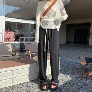 High Waist Loose Fit Pants (various Designs)