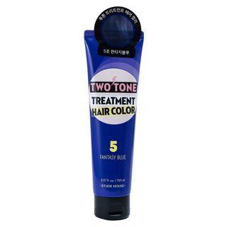 Etude House - Two Tone Treatment Hair Color - 11 Colors #05 Fantasy Blue