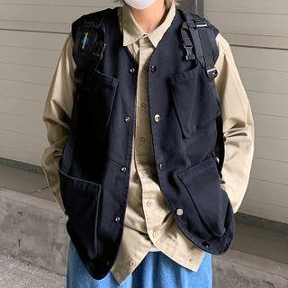 Safari Button-up Vest