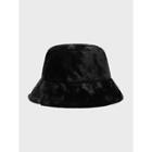 Snug Club Faux-fur Bucket Hat Black - One Size