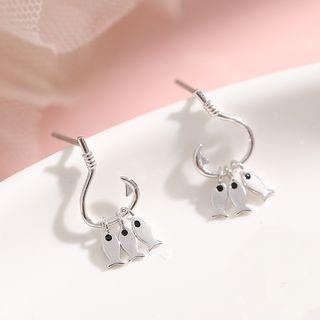 925 Sterling Silver Fringed Earring 1 Pair - Fringed Earring - One Size