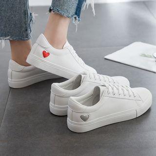 Heart Low-top Sneakers