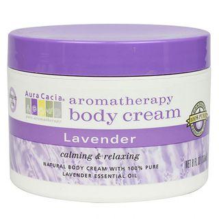 Aura Cacia - Lavender Body Cream 8 Oz 8oz