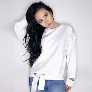 Tie Waist Pullover