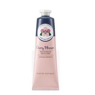 Nature Republic - Hand & Nature Hand Cream - 23 Types New Package - Cheery Blossom