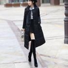 Double-breasted Padded Midi Coat