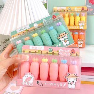 Set Of 6 : Fruit / Cactus Highlighter