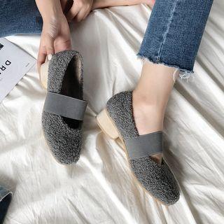 Chunky-heel Mary Jane Strapped Pumps
