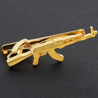 Machine Gun Neck Tie Clip