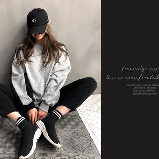 Two-tone Oversized Sweatshirt