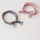 Moon / Flower Lace Bow Hair Tie