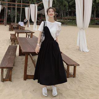 Set : Short-sleeve T-shirt + Dress
