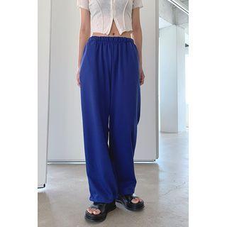 Couple Drawstring-hem Sweatpants
