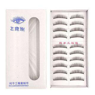 Set Of 10 Pairs: False Eyelash #168