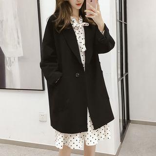 Notch-lapel Double-breasted Trench Coat