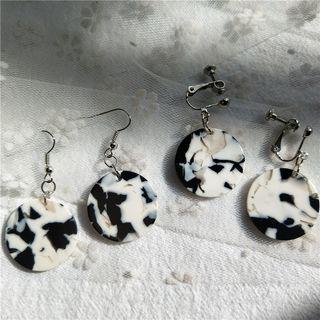 Patterned Earring / Clip-on Earring