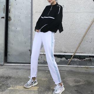 Contrast Trim Zip Pullover / Contrast Trim Sweatpants