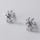 Spider Sterling Silver Earring 1 Pair - S925 Silver - Stud Earring - Silver - One Size