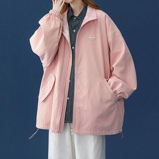 Applique Two Way Tie Dye Jacket