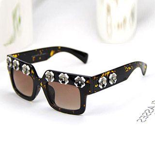 Floral Retro Sunglasses