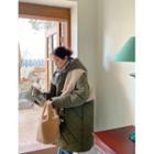 Plus Size Dumble Quilt Duffle Coat
