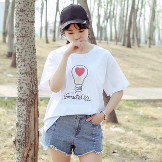 Light Bulb Short-sleeve T-shirt