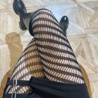 Pattern Tights Black - One Size
