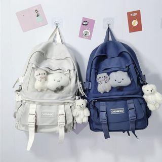 Cloud Buckled Backpack