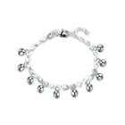 Simple And Fashion Bell Bracelet Silver - One Size