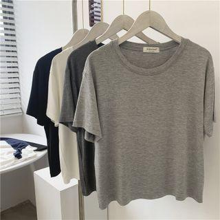 Short-sleeve Plain T-shirt / Long-sleeve T-shirt