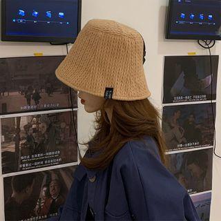 Plain Knit Cloche Hat