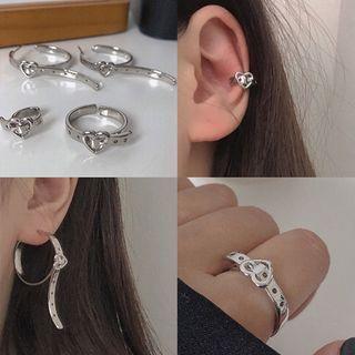 Heart Dangle Earring / Ring