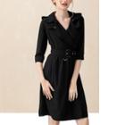 Elbow-sleeve Coat