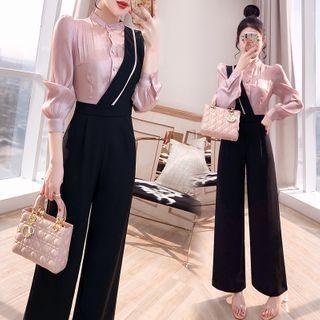 Set: Shirt + Asymmetrical Jumper Pants