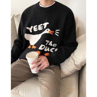 The Duck Illustrated Sweater