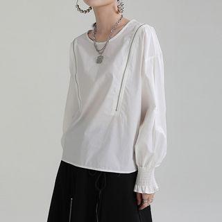 Zipped Blouse