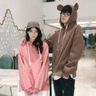 Couple Matching Bear Ear Hooded Pullover